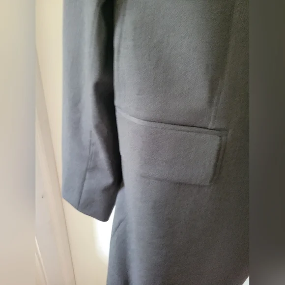 NWT Stafford Men's Gray Blazer Stretch 48 L Long Classic Fit